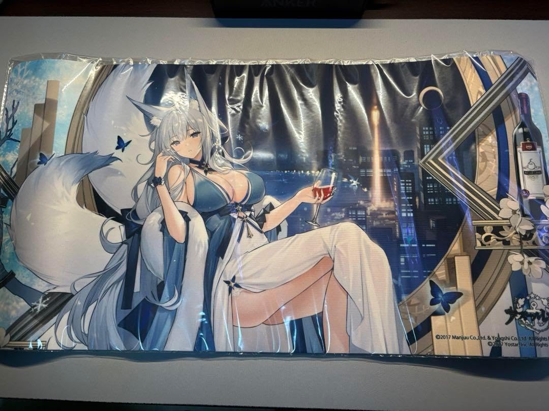 トレカアイテムくじ アズールレーン 信濃 ラバープレイマットスリム